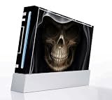 Skull Dark Lord Decorative Protector Skin Decal Sticker for Nintendo Wii Console