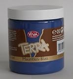 Eigenschaften Viva Decor / Terrafarbe mit Terracottaeffekt 250 ml Maurtitius Blau (2,70 ? / 100ml)