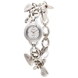 XOXO Womens XO7030 Silver Dial Silver-tone Hea