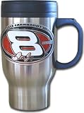 Dale Earnhardt Jr. Stainless Steel & Pewter Travel Mug