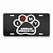 American Wirehair Cats Black Animal Metal License Plate Wall Sign Tag
