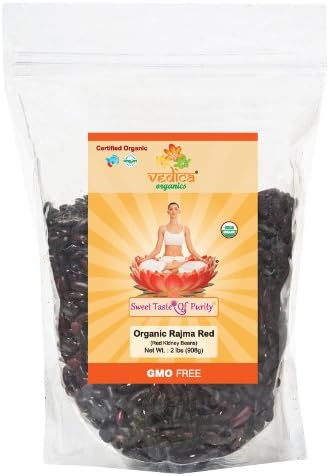 Organic Rajma Red (Red Kidney Beans) (4 Lbs)