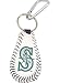 Seattle Mariners Baseball Keychain