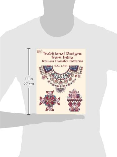 Traditional Designs from India Iron-on Transfer Patterns (Dover Iron-On Transfer Patterns)