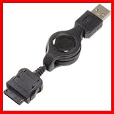 データ通信巻取USB充電コード au対応 ブラック MBC416BK