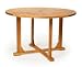 Caluco Teak Round Dining Table 60 Inch - Closeout Prices While Supplies Last
