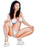 Aufkleber Pinup Veronica S Sticker (Nr. 1093)
