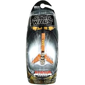 Star Wars 2009 Titanium Die-Cast Mini Vehicle Bossk's Ship: Hound's Tooth