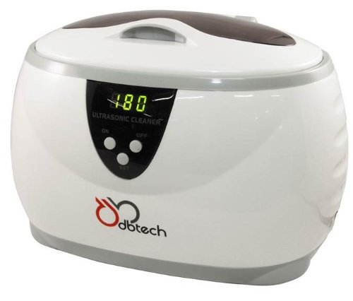 DB-Tech Professional Digital Ultrasonic Cleaning Machine - Cleans without Harmful Chemicals, Jewelry, Watches, Optics, Eyeglasses, Dentures, and Any Other Delicate Items Cleaner