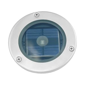 The Solar Centre Solarbetriebenes Terrassenlicht, rund: Amazon.de: Garten