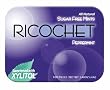 Emerald Forest Ricochet Mints with Xylitol, Peppermint, 100-Count Tins (Pack of 6)