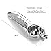 Cycee Premium Quality Zinc Alloy Lemon Squeezer - Professional Manual Lime Juicer - Durable Cirturs Press, Silver