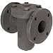 Flexicraft BIF Cast Iron Basket Strainer with Flange End, 2-1/2" ID x 8-1/4" Length