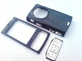 KMS - OEM DELUX N95 NOKIA FULL STYLE-UP HOUSING FASCIA COVER SET INCLUDING FULL FRONT, FULL BACK RUBBER COVER  KEYBOARD FOR N95 - BLACK
