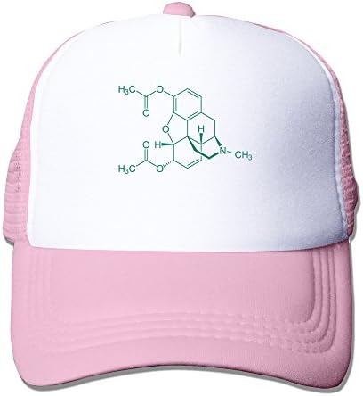 Got Heroin Chemistry Joke Unisex Adjustable Sports Snapback Mesh Hat Pink