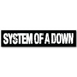 SYSTEM OF A DOWN soad music sticker decal 7″ x 2″