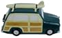 1949 FORD WOODY COOKIE JAR - 11" X 6" X 6"