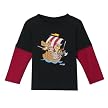 Infant Boys' Paul Frank Long-sleeve Vikings Tee - Black Basin