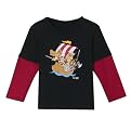 Infant Boys' Paul Frank Long-sleeve Vikings Tee - Black Basin