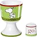 United Labels 0106882 - Best of Snoopy-Home Run Eierbecher mit Salzstreuer Porzellan in prämierter Geschenkverpackung