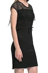 Sexy Cotton/Polyester Sheer Sleeveless Wedding Party Dress/Mini Dress 