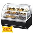 4' Curved Glass Bakery Case