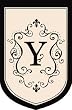Monogram Garden Flag - Y