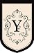 Monogram Garden Flag - Y