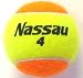 Nassau Trainer gelb-orange 60er Tennisbälle