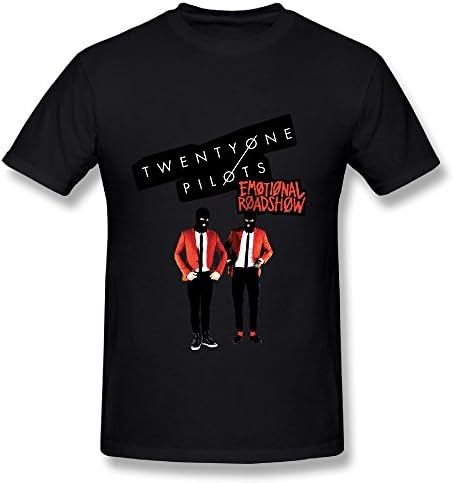 T Shirt For Men Twenty One Pilots Emotional Roadshow 2016 Live Concert