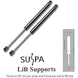 SUSPA&reg; C16-02622 Gas Spring/Prop/Strut/Shock 28 LB Force Per Prop and 56 LB Force Per Pair (set of 2)