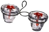 Flower Pot 2 Hummingbird Feeder Violet