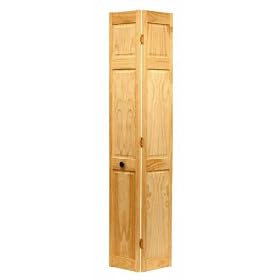 Interpacific Sales '' Pine Raised Panel 1-1/8'' Bifold Door