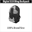 Sling Backpack Camera Case for NIKON SLR D90 D80 D70 (WEATHERPROOF)