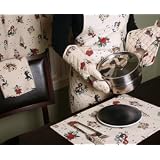 SininLinenVintageTattooPrintKitchenLinensGiftSet