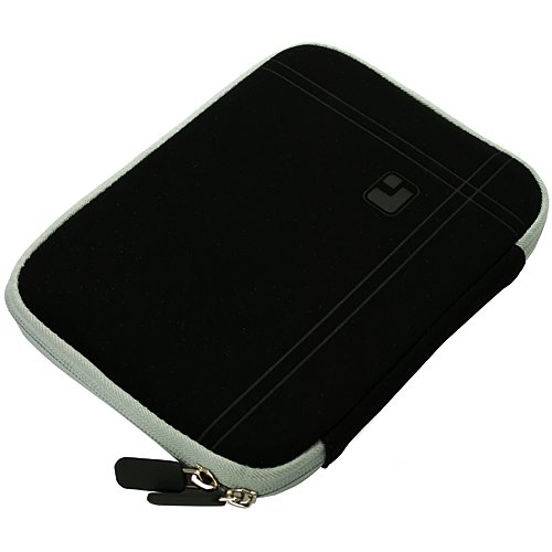 Durable Nubuck Neoprene Sleeve Carrying Case with Exterior Accessory Pocket for Dell Streak 7 Wi-Fi Tablet