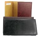 Genuine Leather Simple Check Book Holder style - mw156CF