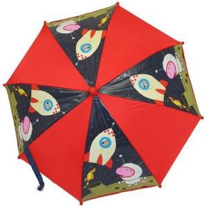 Peppa Pig Spaceman George Umbrella Blue/red
