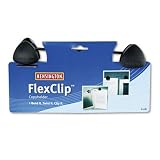 / KMW62081 / Flexclip Gooseneck Monitor/Laptop Copyholder, Black / Sold as 1 EA