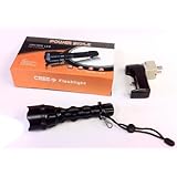 Cree Power Style LED Flashlight 180 Lumens W/charger