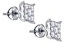 1.26CTW DIAMOND LADIES SOLI STAR EARRINGS