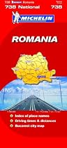 Romania (Michelin National Maps)