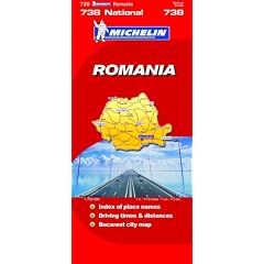 Romania (Michelin National Maps)