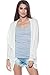 A+D® Womens Sweater Knit Cardigan W/Open Front