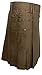 UT Kilts Men's UTK Standard Utility Kilt Dark Khaki 46 (46, Dark Khaki)
