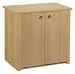 Manchester 2 Door Base Cabinet in Golden Oak Finish By Bestar Furniture