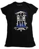 Code Rain T-Shirt Girls / Juniours S/S T-Shirt in Black By Macbeth Footwear
