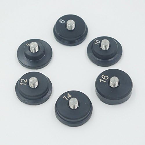 Zionus 6pcs Weights with screw for Ping G30 Driver head (includes 6g 8g 10g 12g 14g 16g)