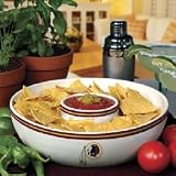 Washington Redskins Ceramic Chip and Dip Set