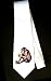 Party Decoration Necktie with wild, primate, eating, chimpanzee, animal, banana